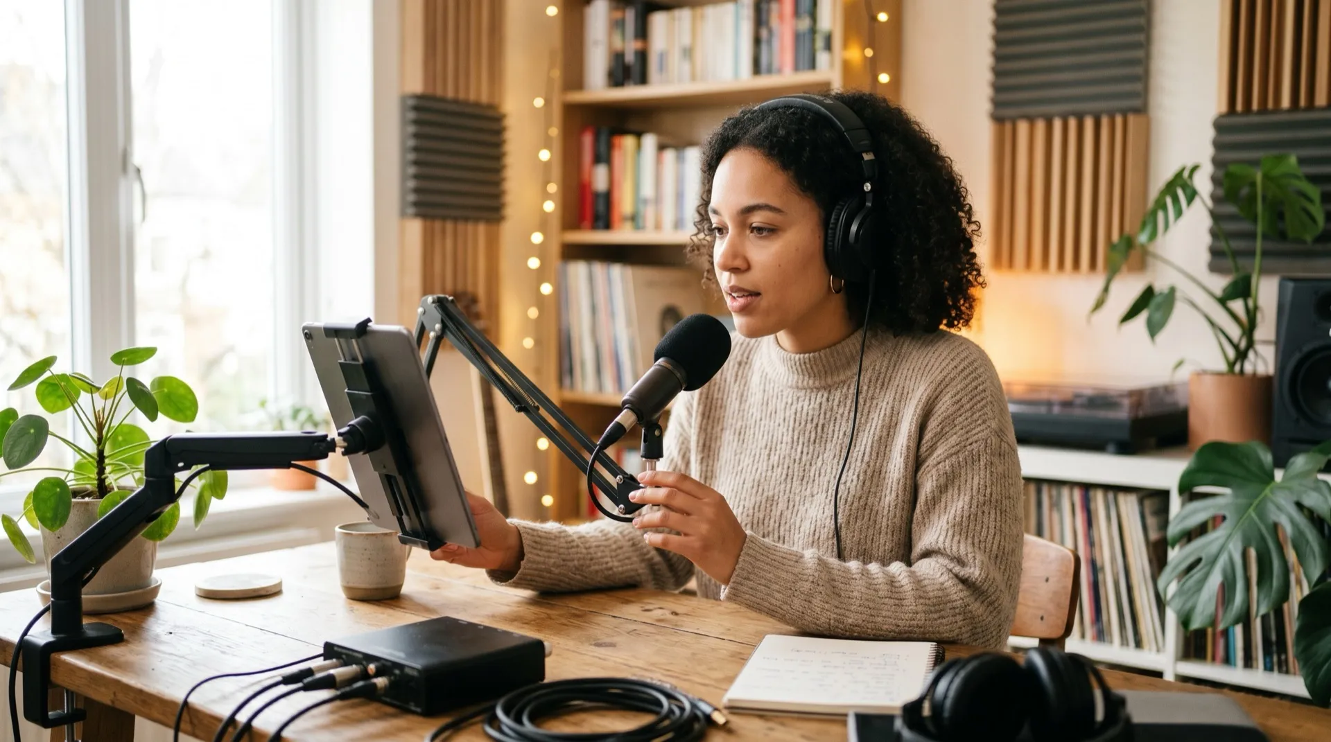 Audio for Creators & Influencers, made with Resleeve