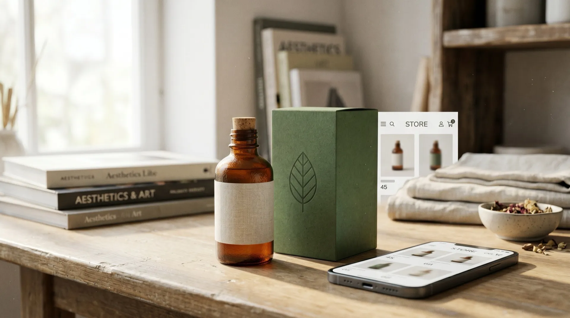 AI product photography and ad creative generated for a DTC brand with Resleeve