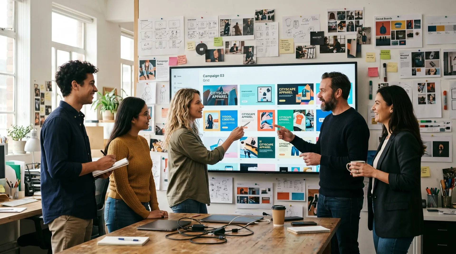 On-brand ad creative produced at scale for agency clients with Resleeve